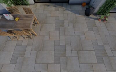 Buff Sandstone Paving Slabs